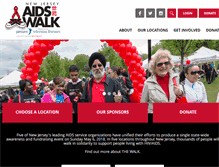 Tablet Screenshot of njaidswalk.org